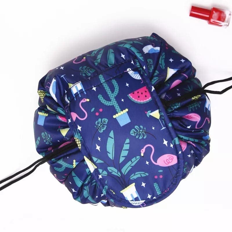 Drawstring Cosmetic Bag ,Travel Makeup Bag, Creative Colorful Rope Organizer, Lazy Makeup Storage Case Drawstring Cosmetic Bag ,Travel Makeup Bag, Creative Colorful Rope Organizer, Lazy Makeup Storage Case